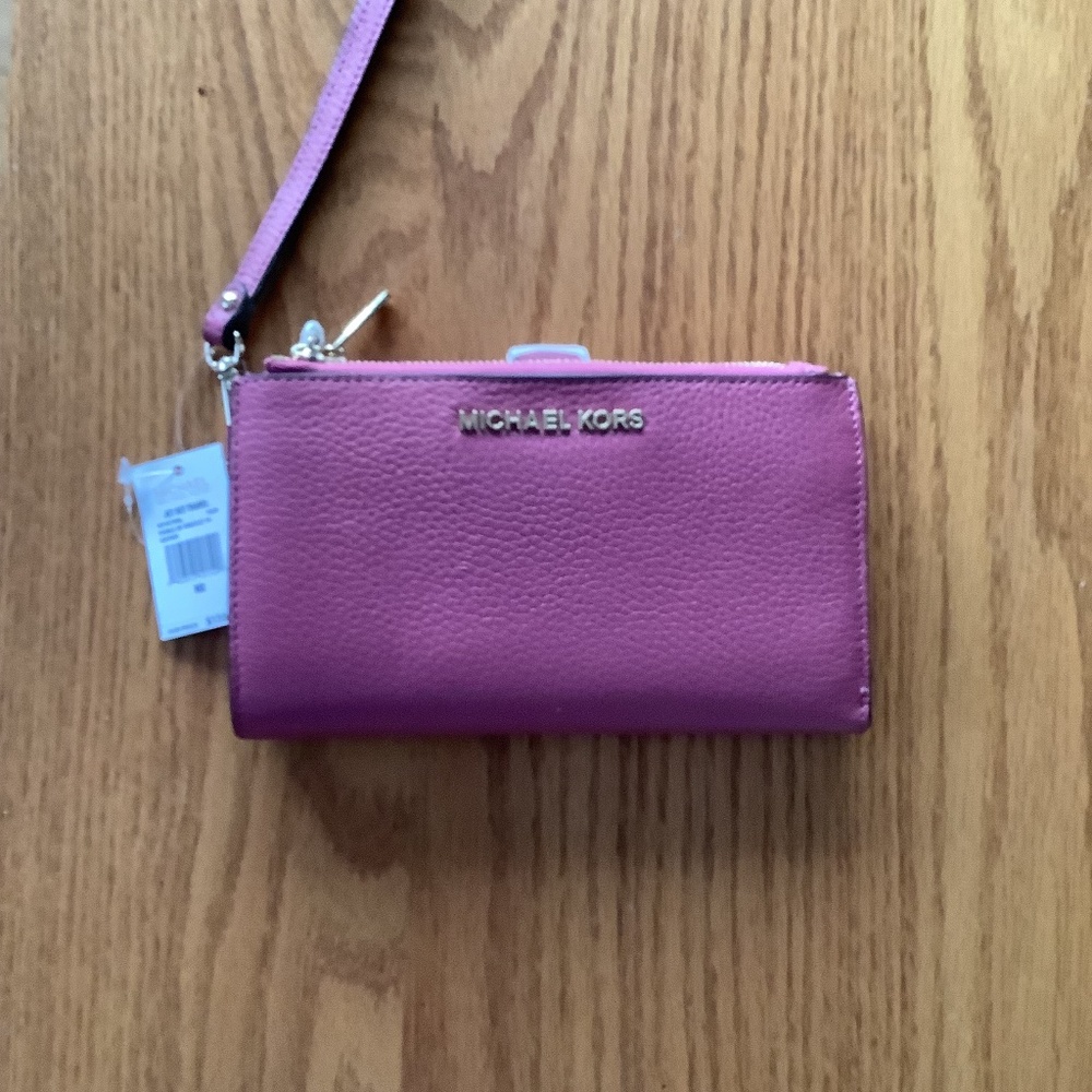 Michael Kors Jet Set Travel Double Wristlet NWT